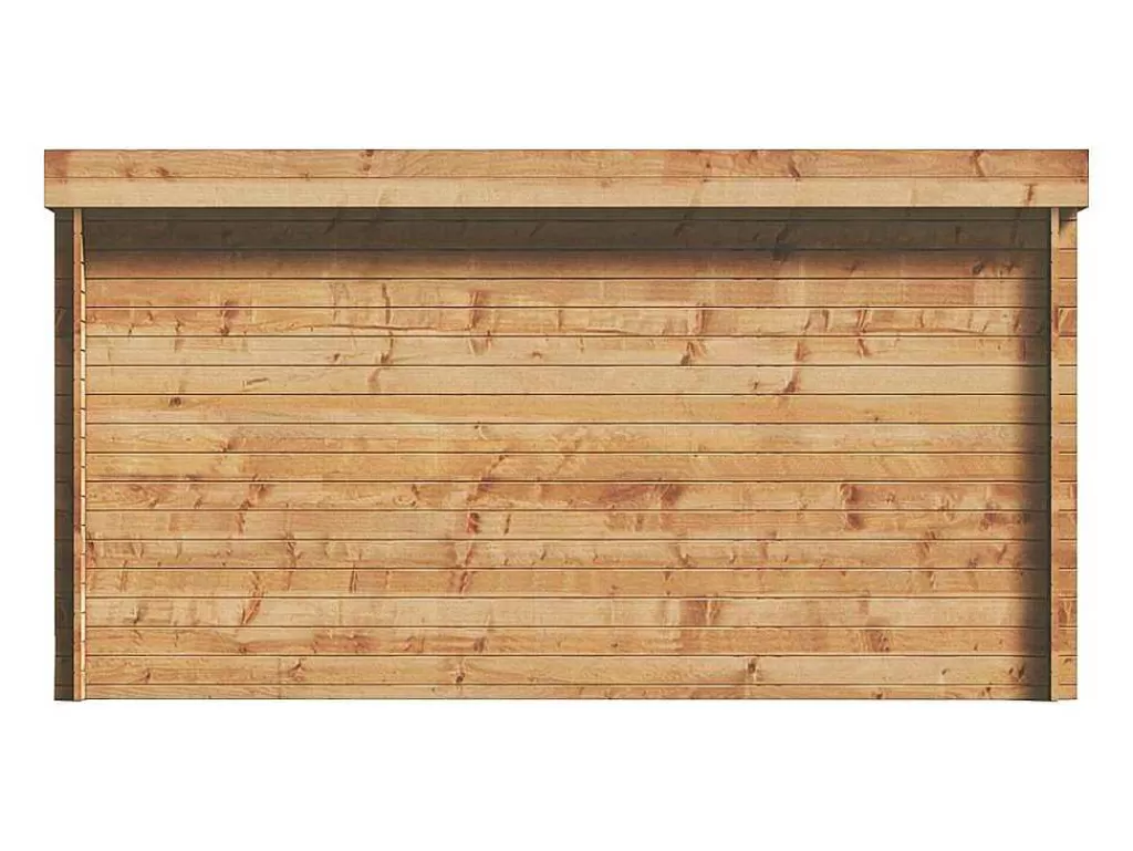 Abrigos De Jardim*EXPERTLAND Abrigo De Jardim Madeira Tratada Em Autoclave Com Telhado Plano 13 M EsPéssura De 28 Mm - Coralio