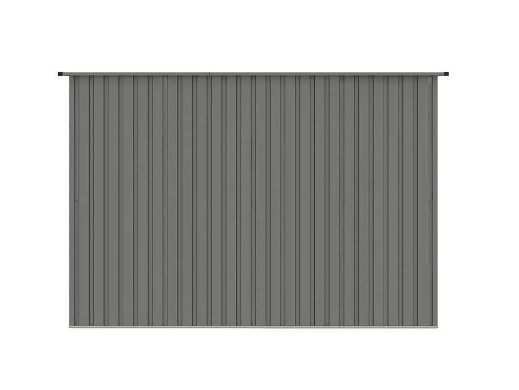 Abrigos De Jardim*EXPERTLAND Abrigo De Jardim Metal Aco Galvanizado Cinzento 4,29 M - Folco