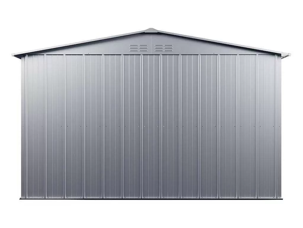 Abrigos De Jardim*EXPERTLAND Abrigo De Jardim Metal Cinza Aco Galvanizaxdo 12,02 M - Linus