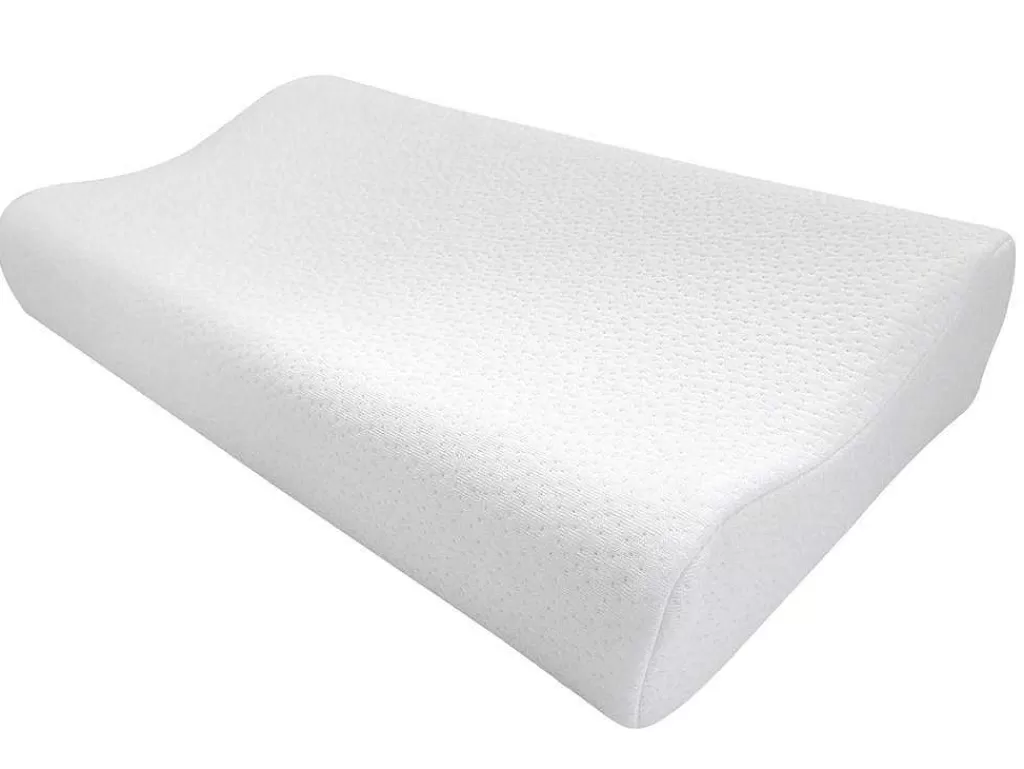 Almofada*DREAMEA Almofada Ergonomica Memória De Forma 50 X 30 Cm Branco - Sleepy Da