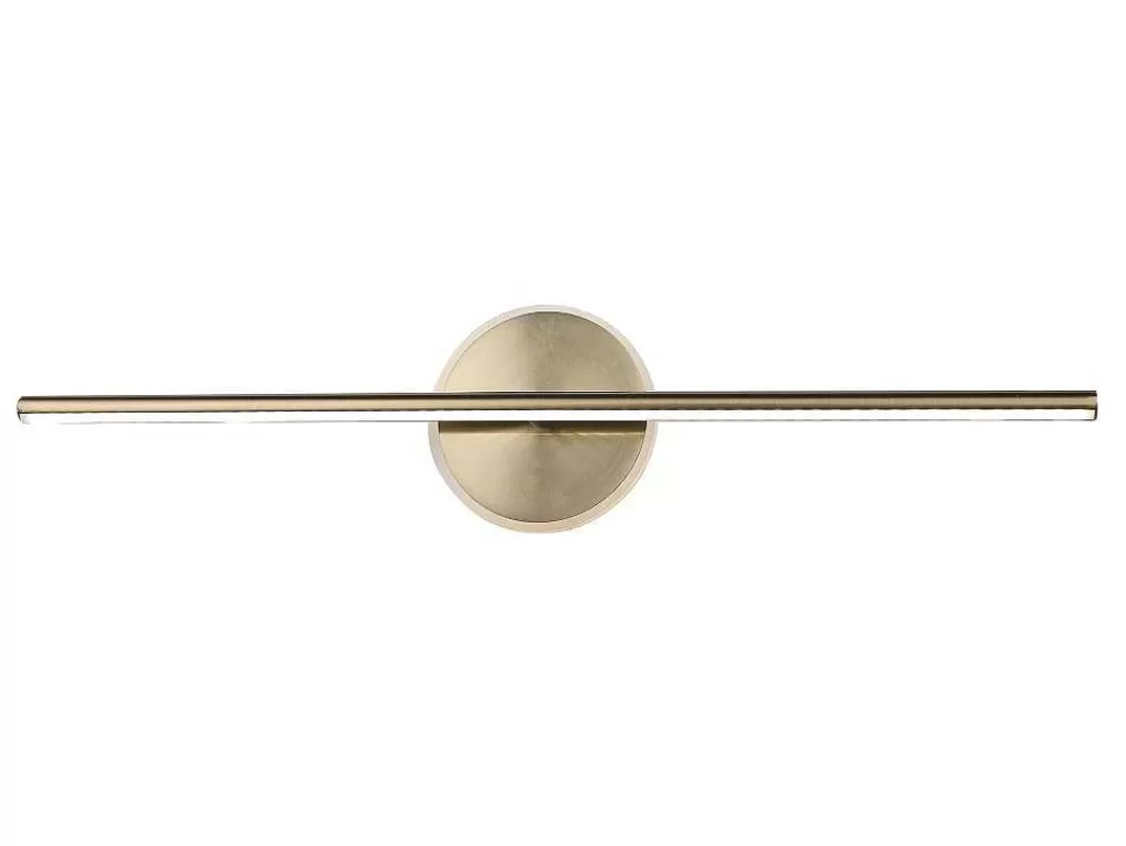 Candeeiro De Parede*OZAIA Aplique De Casa De Banho Com Leds Aluminio L60 Cm Dourado - Taunton