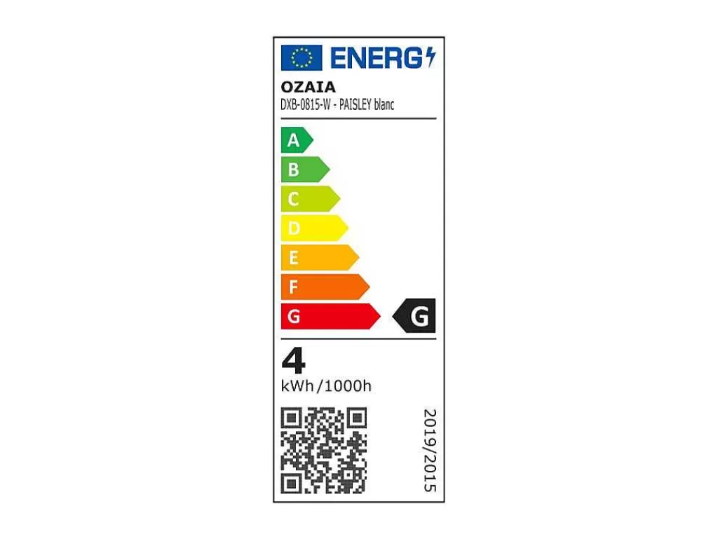 Candeeiro De Parede*OZAIA Aplique Led Aluminio D. 10 Cm X A. 10 Cm Branco - Paisley