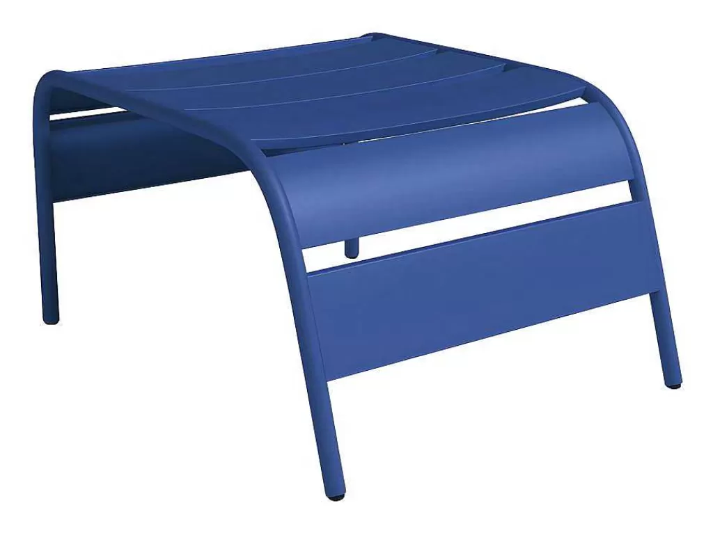 Conjunto Relax De Jardim*MYLIA Apoio De Pés Em Metal Azul-Escuro - Mirmande