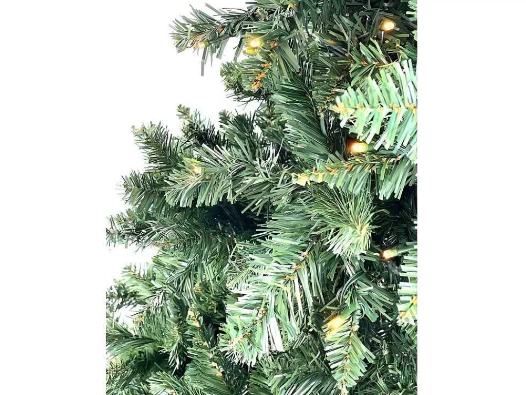 Objeto De Decoração Interior*Vente-unique Arvore De Natal Realista Com Leds Integrados 240 Cm