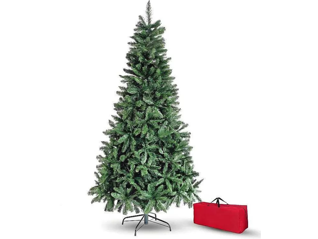 Objeto De Decoração Interior*Vente-unique Arvore De Natal Verde Super Grossa 120 Cm