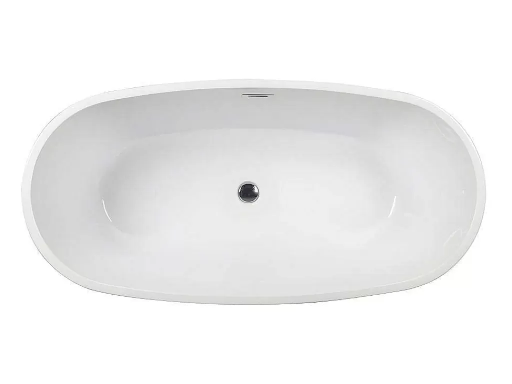 Banheira De Pousar*Shower & Design Banheira Autonoma Design Disponivel Em Branco - 200 L - 150*72*58 Cm - Dominika