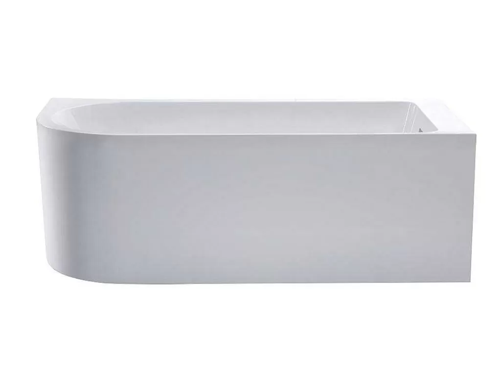Promoções Casa De Banho & Bem-Estar*Shower & Design Banheira De Canto 201 L, 150 X 75 X 58 Cm Branca, Canto Direito - Anika