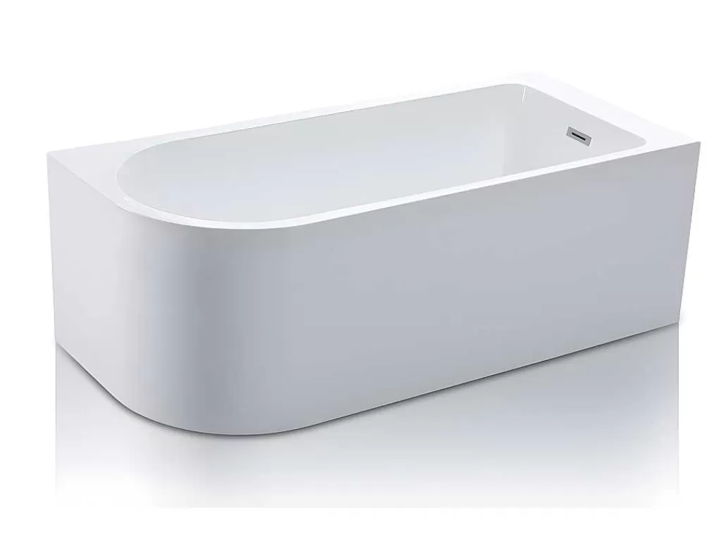 Banheira De Canto*Shower & Design Banheira De Canto Anika - 240 L - 170*75*58 Cm - Canto Direito