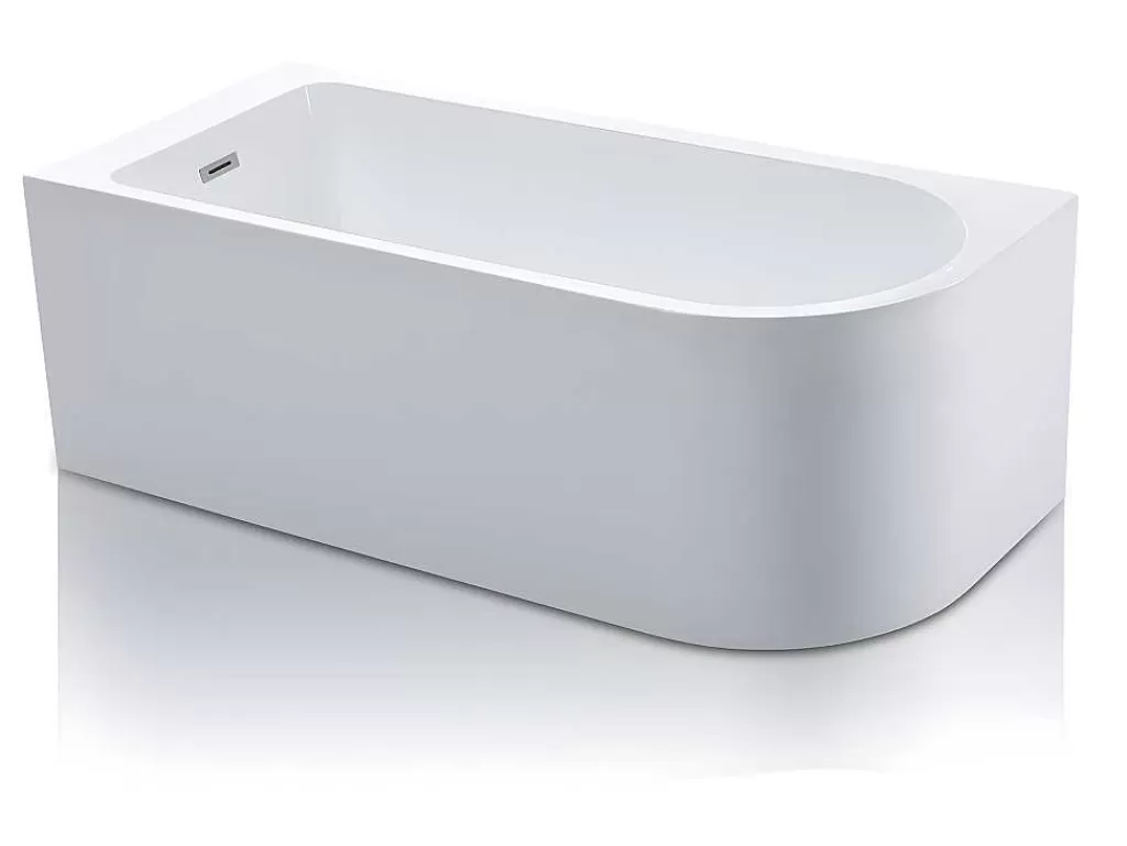 Banheira De Canto*Shower & Design Banheira De Canto Anika - 240 L - 170*75*58 Cm - Canto Esquerdo