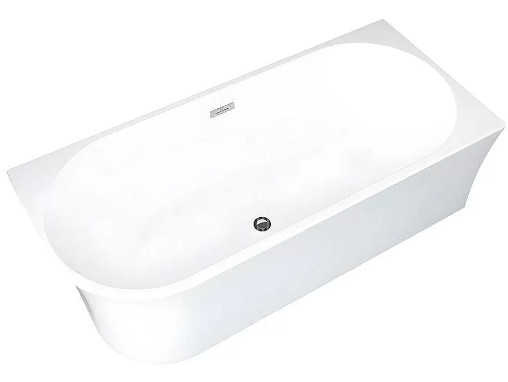 Promoções Casa De Banho & Bem-Estar*Shower & Design Banheira De Canto Direito De C 201 - 150 X 75 X 59 Cm Cor Branco Em Acrilico - Ponticola