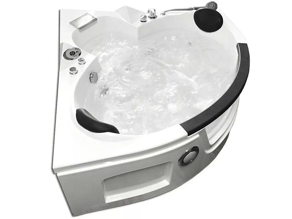 Banheira De Hidromassagem*ELITESHOPPING Banheira De Hidromassagem 150 X 150 Cm Cromoterapia 12 Jactos - Mimosa