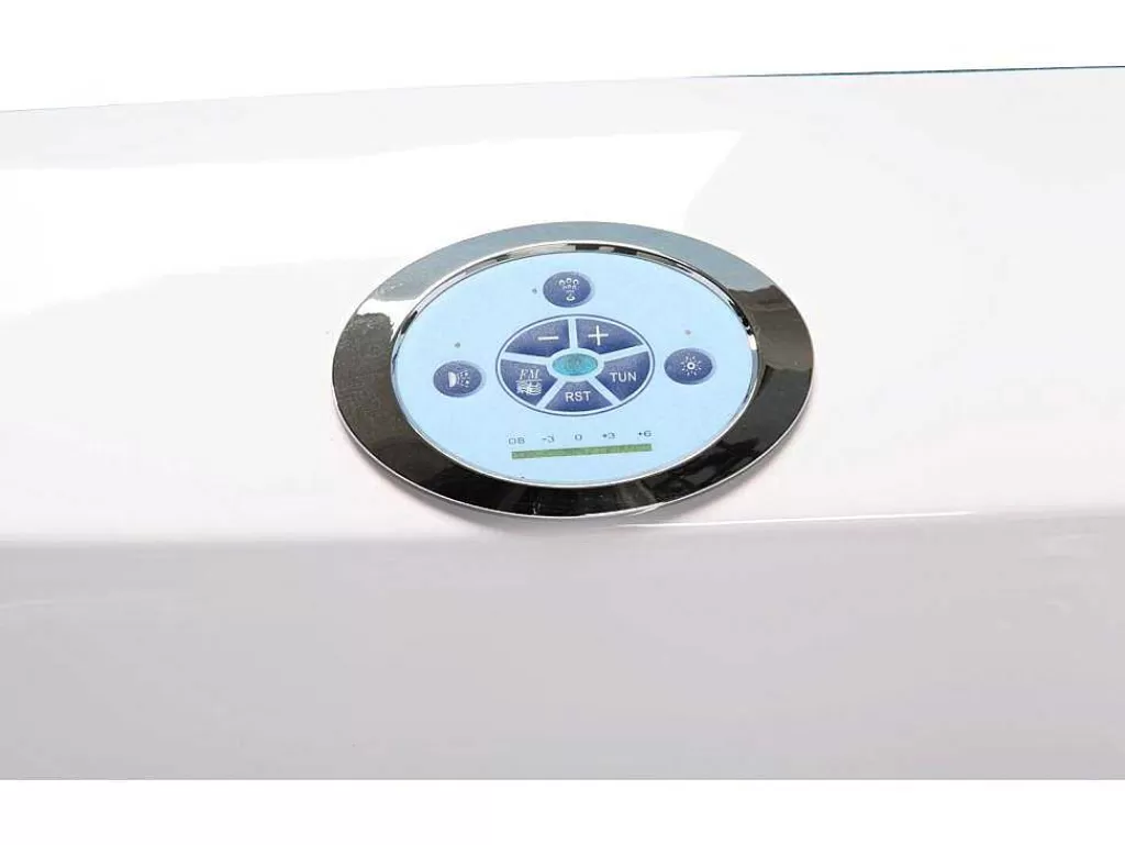 Banheira De Hidromassagem*ELITESHOPPING Banheira De Hidromassagem 180 X 96 Cm Com Vidro Frontal 9 Jactos - Jasmine