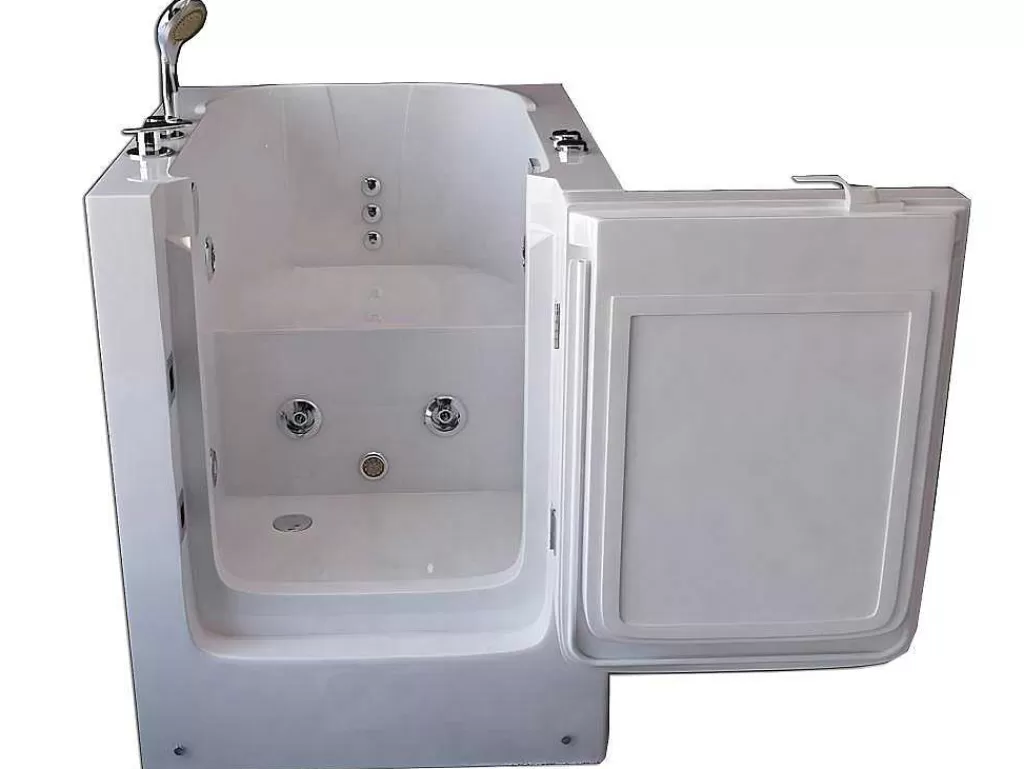 Banheira De Canto*ELITESHOPPING Banheira De Hidromassagem Com Porta 93 X 83 X H100 Cm - Lavander