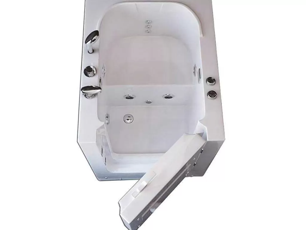 Banheira De Canto*ELITESHOPPING Banheira De Hidromassagem Com Porta 93 X 83 X H100 Cm - Lavander