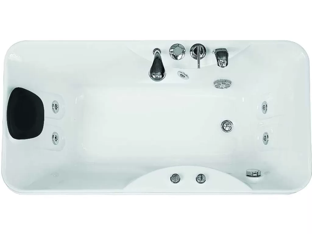 Banheira De Hidromassagem*Shower & Design Banheira De Hidromassagem Gavino - 1 Péssoa - C75 X L150 X A59 Cm