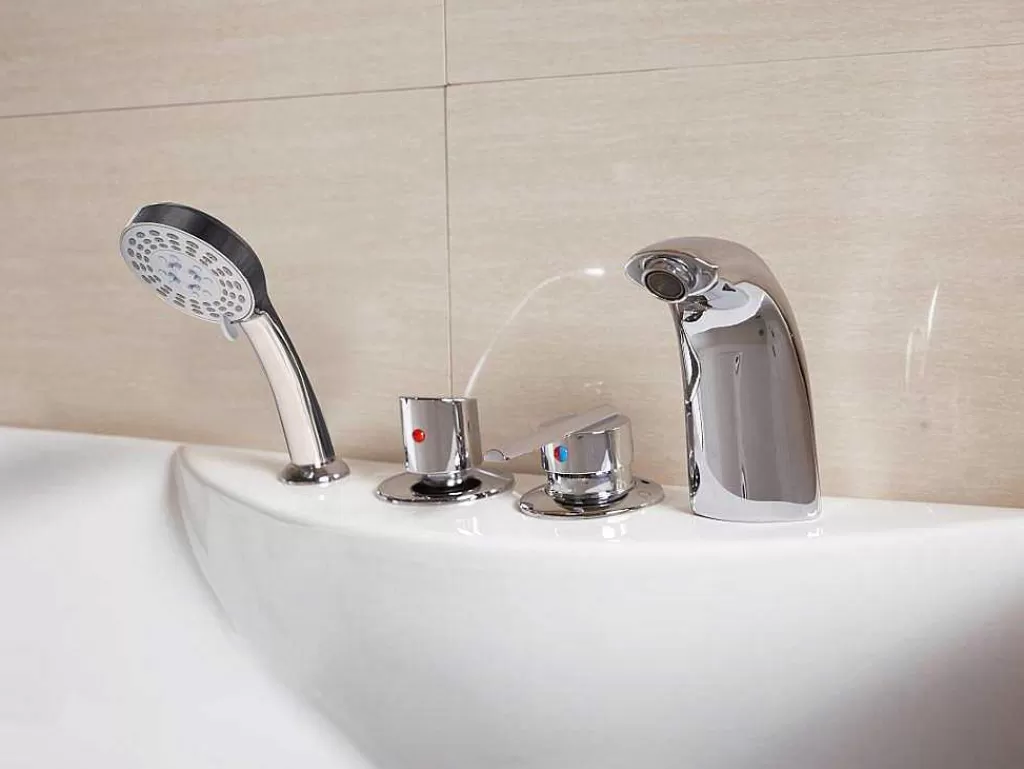 Banheira De Hidromassagem*Shower & Design Banheira De Hidromassagem Gavino - 1 Péssoa - C75 X L150 X A59 Cm