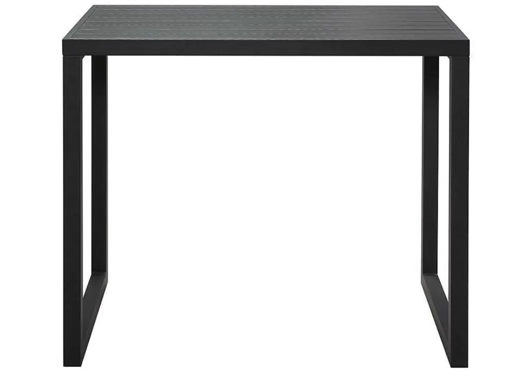 Bar De Jardim*MYLIA Bar De Jardim Em Aluminio - Cinza Escuro - Walpole De
