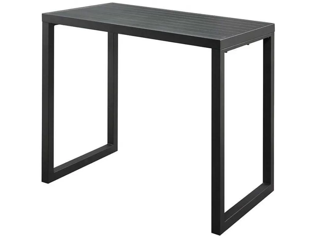 Bar De Jardim*MYLIA Bar De Jardim Em Aluminio - Cinza Escuro - Walpole De