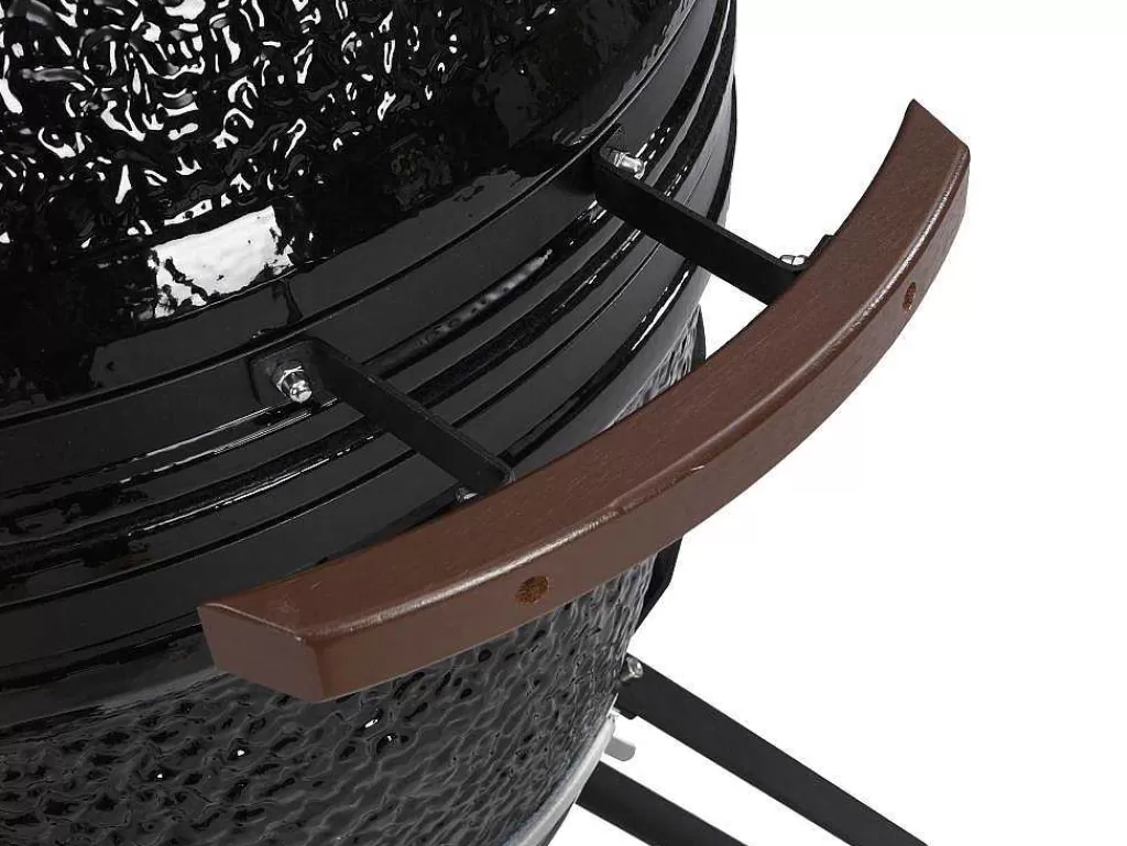 Barbecue, Braseiro De Jardim, Plancha*Vente-unique Barbecue Kamado A Carvao Em Ceramica E Bambu 67 X 85 X 120 Cm - Ayumi