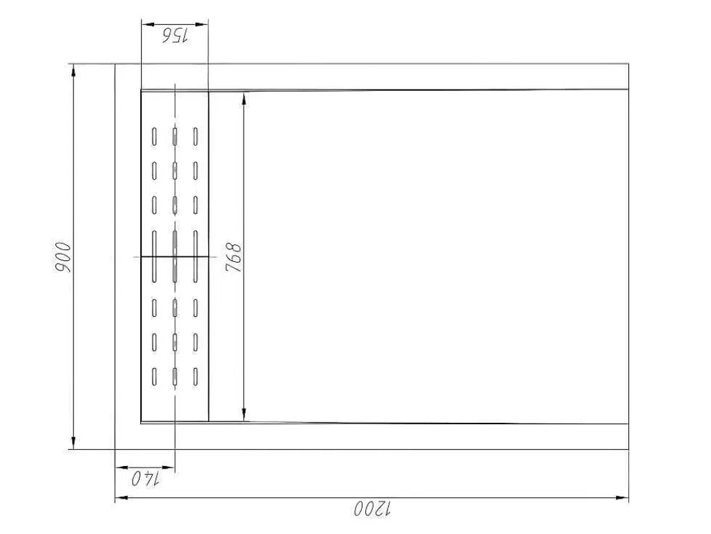 Base De Duche*Shower & Design Base De Chuveiro Com Sifao Incluido 1200X900X40 Mm Antracite - Lyros