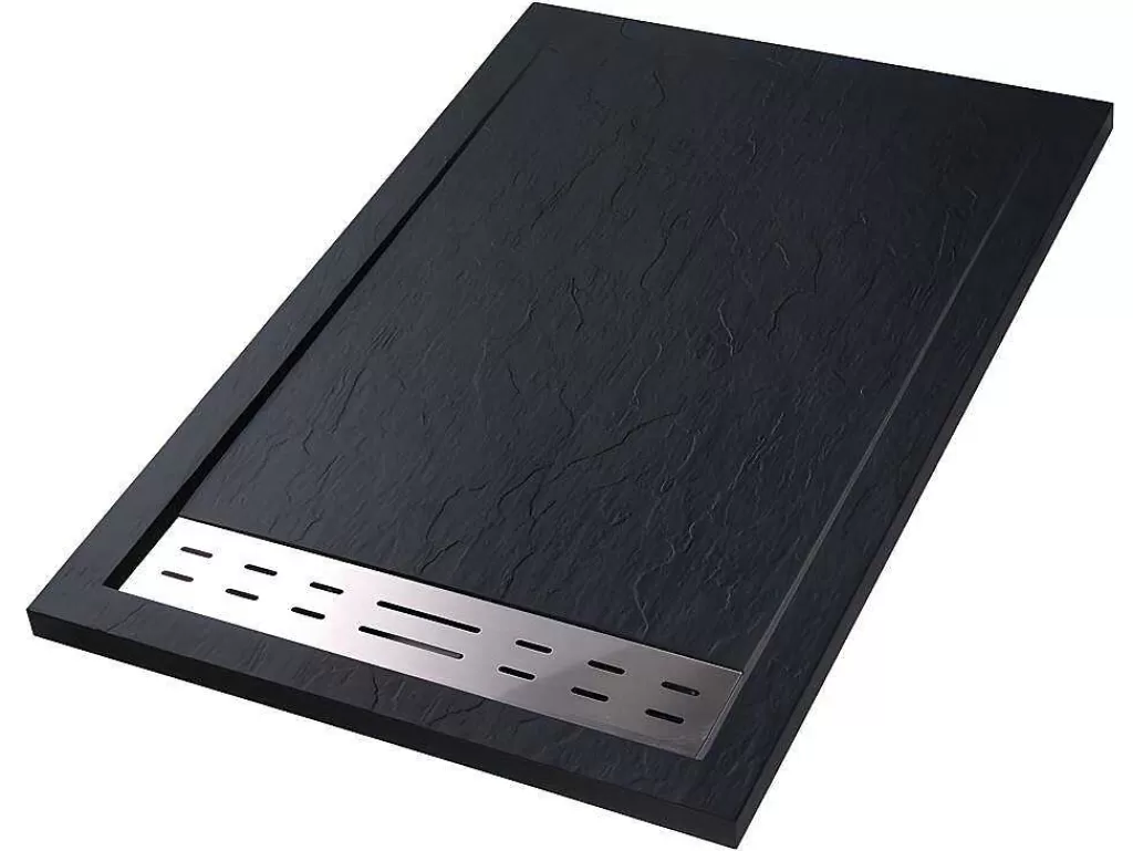 Base De Duche*Shower & Design Base De Chuveiro Com Sifao Incluido 1600X900X40 Mm Preto - Lyros