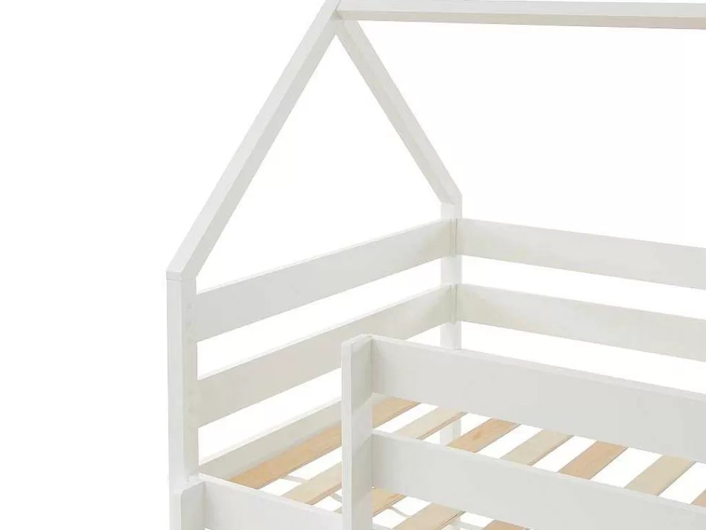 Beliche*Vente-unique Beliche Cabana De 2 X 90 X 190 Cm Com 2 Gavetas Em Pinho Cor Branco - Chori