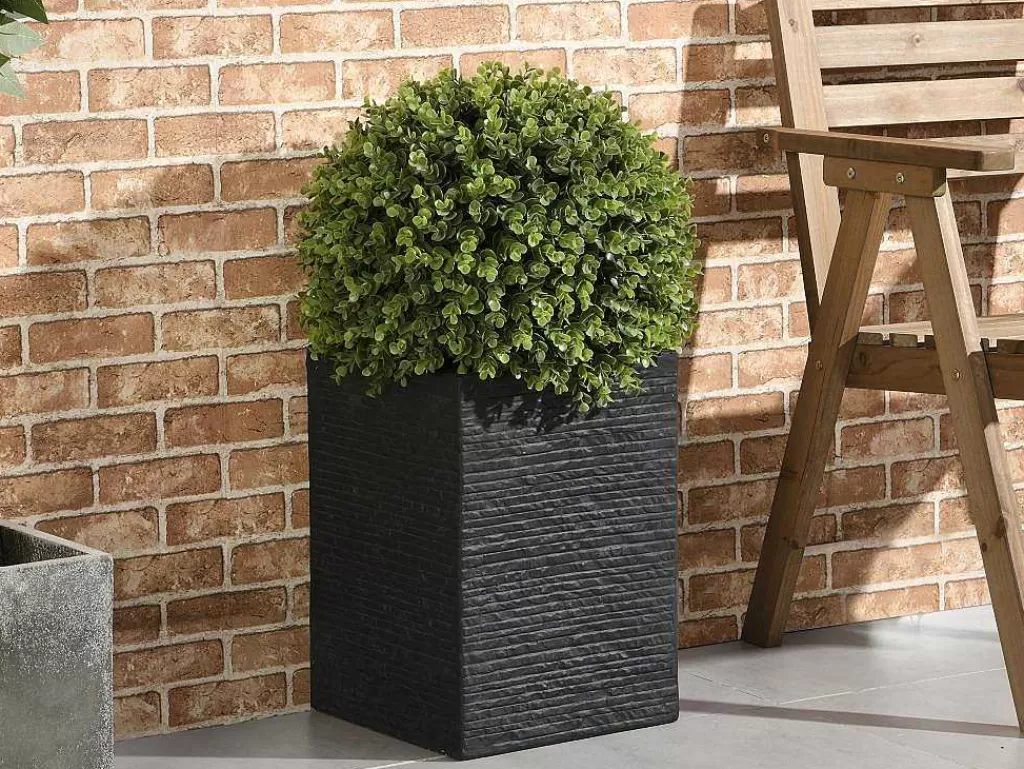 Planta Artificial*OZAIA Bola De Buxo Artificial Com Vaso A.66 X D.40 Cm Verde - Diava