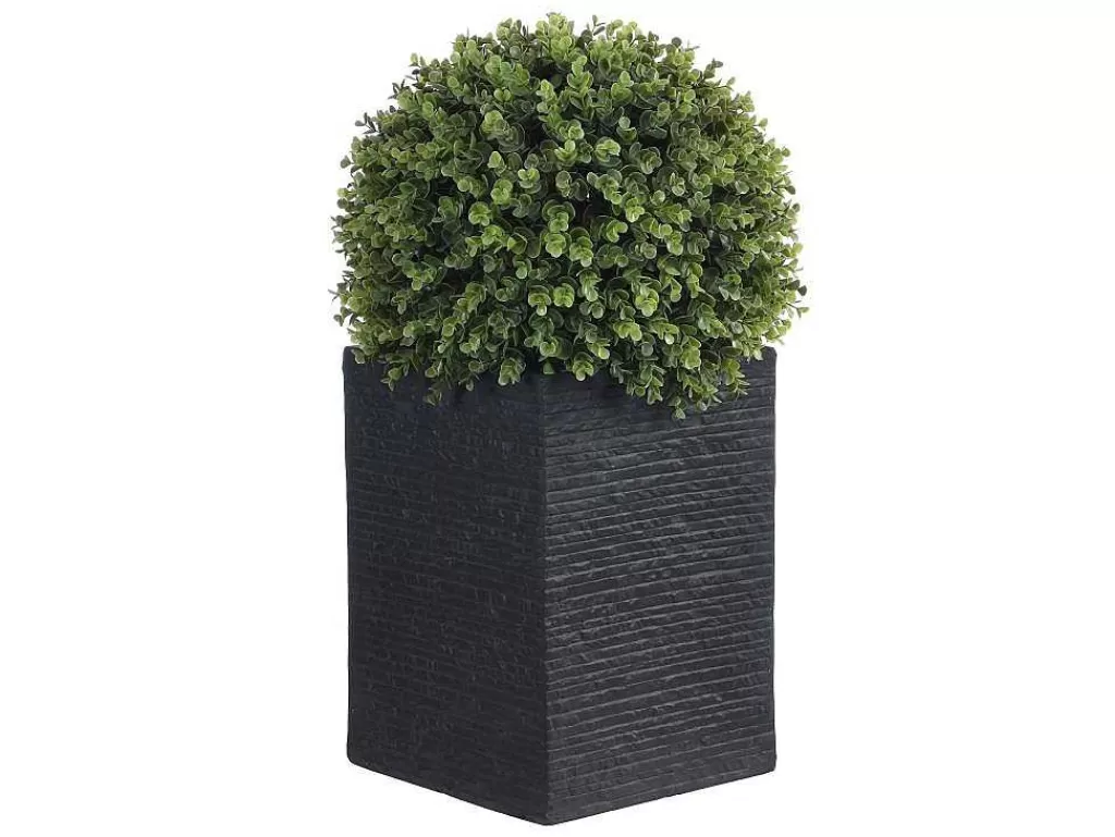 Planta Artificial*OZAIA Bola De Buxo Artificial Com Vaso A.66 X D.40 Cm Verde - Diava
