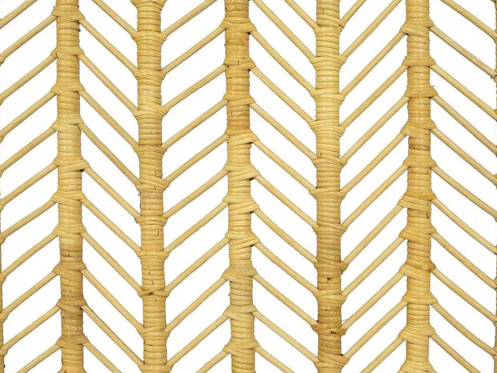Móvel Para Quarto De Crianças*Vente-unique Cabeceira De Cama 90 Cm Vime Cor Natural - Tedyo