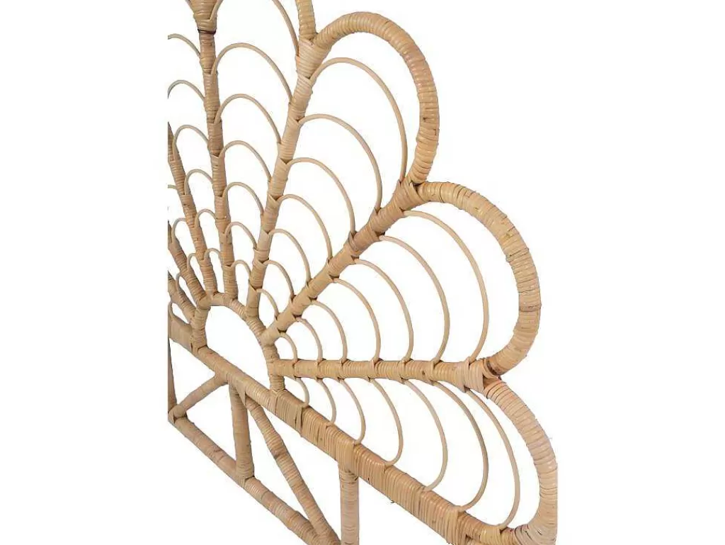 Cabeceira E Ponte De Cama*Vente-unique Cabeceira De Cama De 160 Cm Em Rotim Cor Natural - Flosia