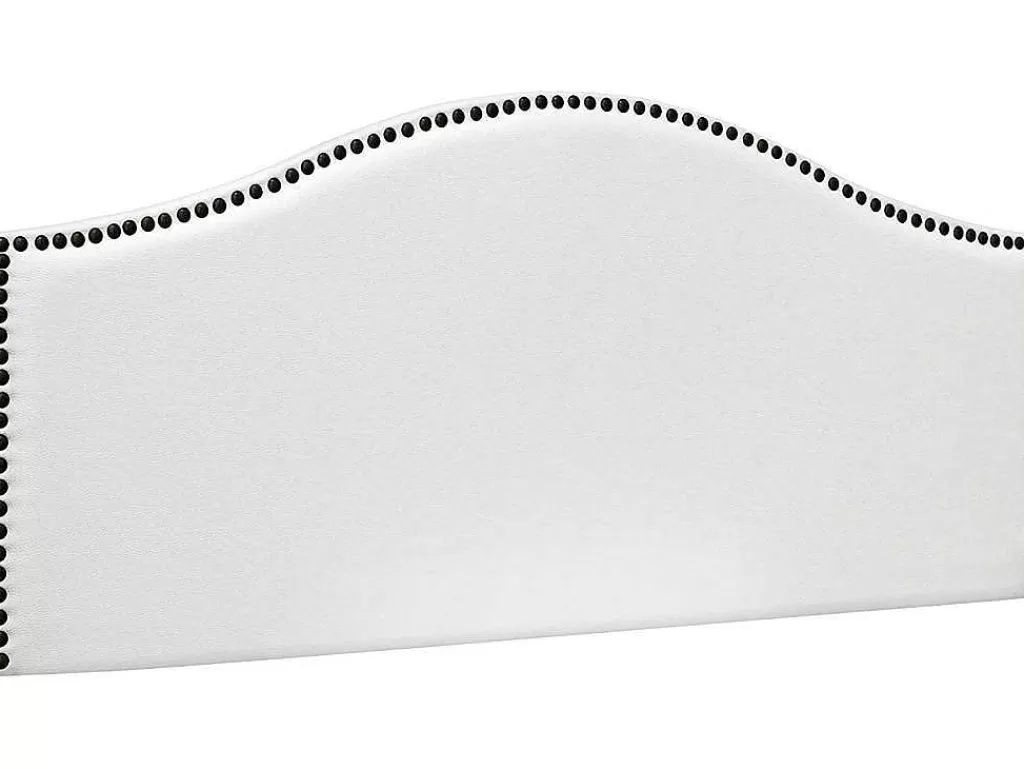 Cabeceira E Ponte De Cama*Venprodin Cabeceira Estofada Em Couro Sintetico Acolchoado Na Cor Branca (160X60)