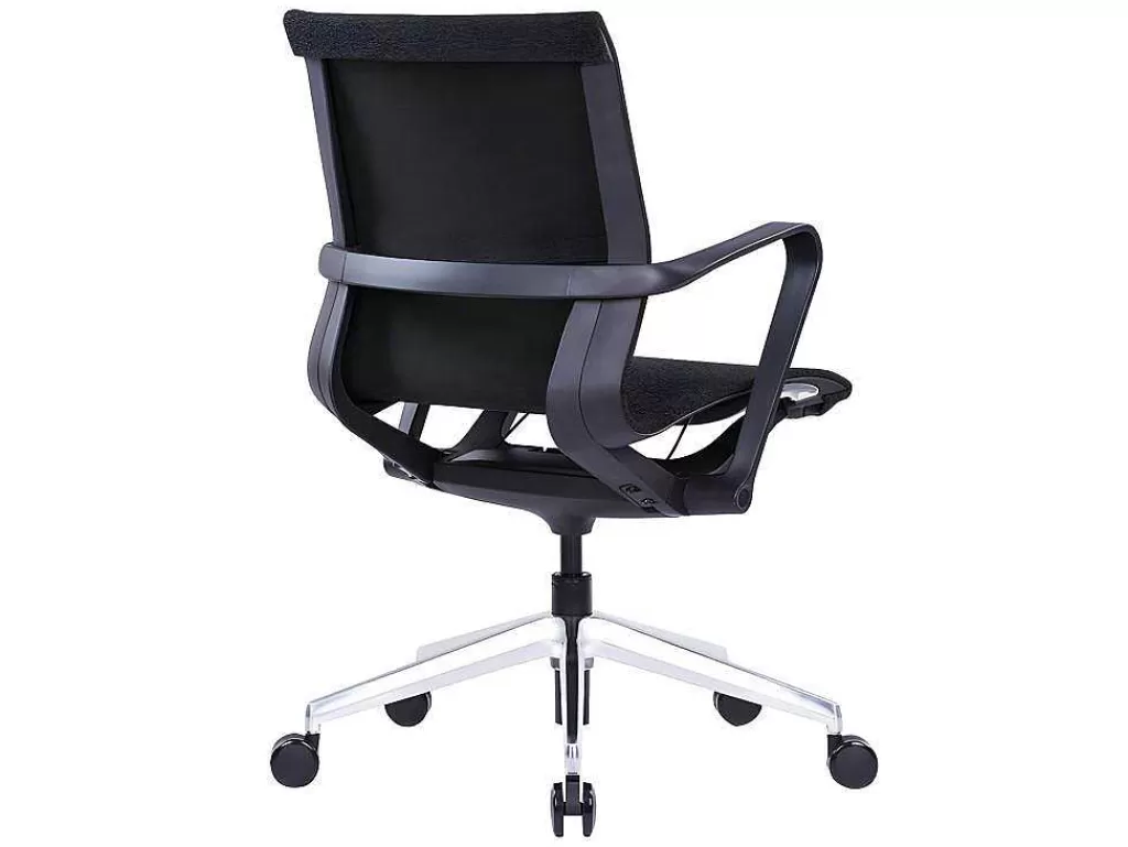 Cadeira De Escritório*Workēa Cadeira De Escritório Profissional Em Tecido Cor Cinza Matizado - Lacity