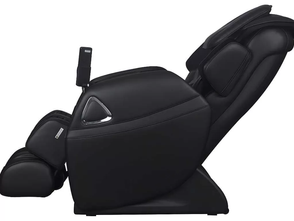 Poltrona Em Pele Sintética*Vente-unique Cadeirão De Massagem Leto Em Pele Sintética - Sistema Gravidade Zero - Preto