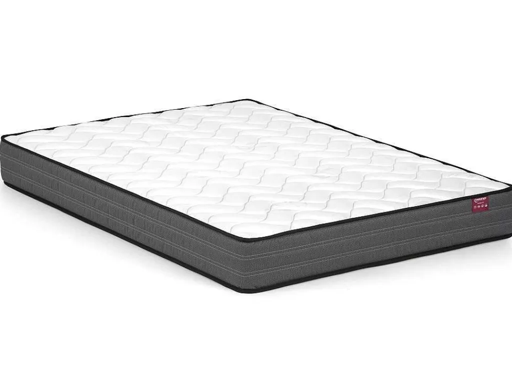 Cama Em Veludo*Vente-unique Cama 140 X 190 Cm Com Cabeceira De Cama Acolchoada Veludo Azul Real + Colchão - Enodi