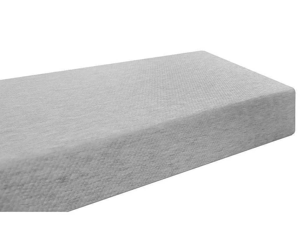 Cama Alta*Vente-unique Cama Alta 90X200 Cm Com Secretária, Sofá Convertivel E Espacos De Arrumação Pinho Macico Esbranquicado + Colchão - Goliath Iii