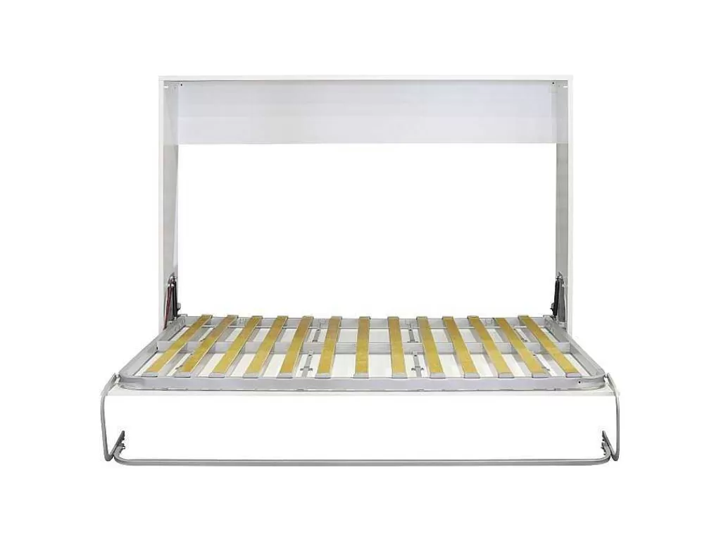 Cama Rebatível*Venprodin Cama Dupla Dobravel Horizontal 135X190 Cor Branco