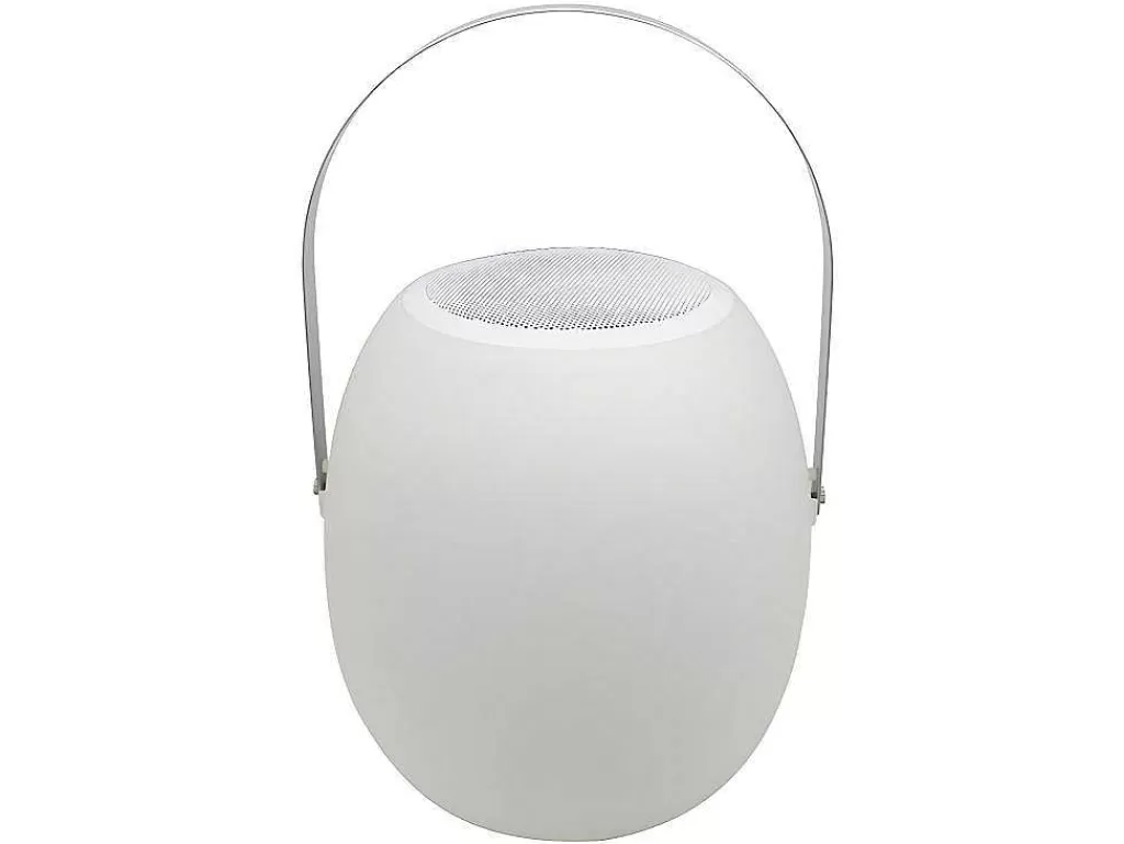 Iluminação De Exterior*OZAIA Candeeiro De Mesa De Exterior Com Ligacao Bluetooth - Metal - A. 27 Cm - Cores Variaveis - Speak