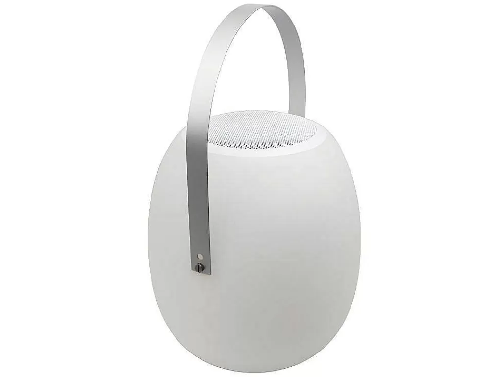 Iluminação De Exterior*OZAIA Candeeiro De Mesa De Exterior Com Ligacao Bluetooth - Metal - A. 27 Cm - Cores Variaveis - Speak