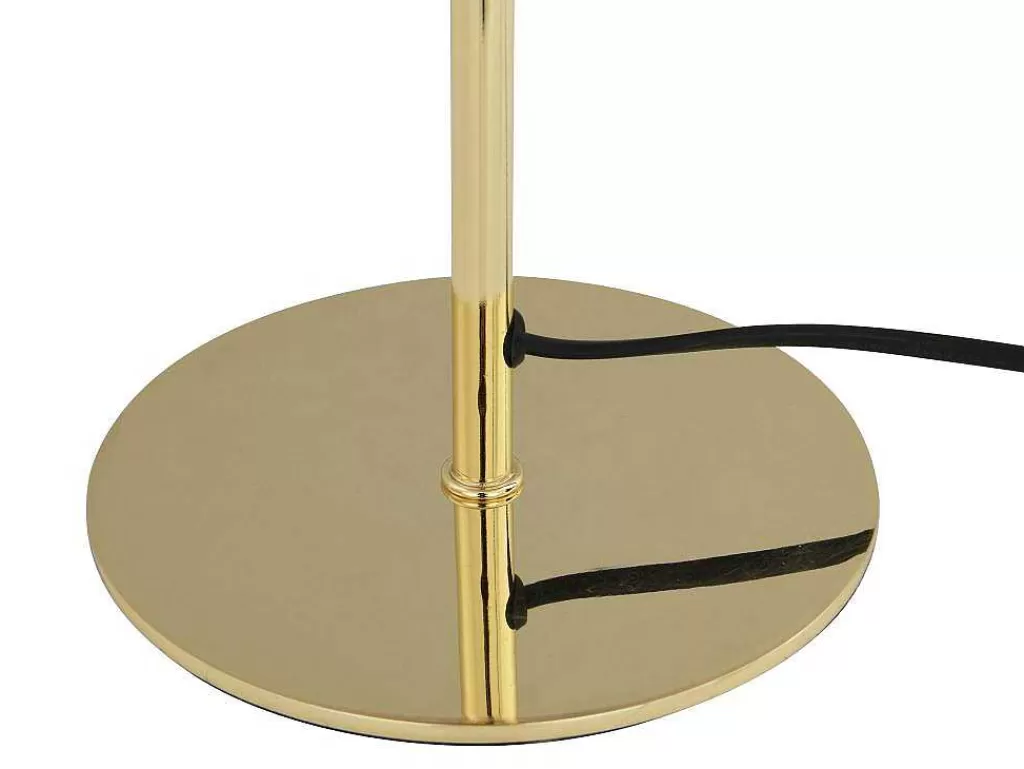 Candeeiro De Mesa*OZAIA Candeeiro De Mesa Estilo Cogumelo Vintage Efeito Latao De D.20 X A.30 Cm Cor Dourado - Ontario