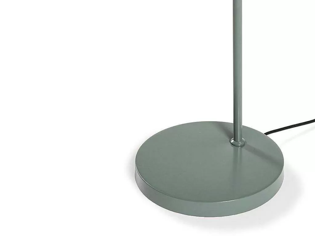 Candeeiro De Mesa*OZAIA Candeeiro De Mesa Estilo Vintage Otilie - Metal - 23 X 16 X 40 Cm - Verde Azeitona E Dourado