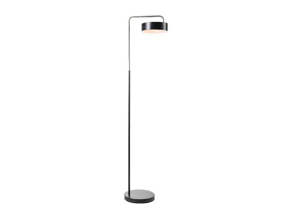 Candeeiro De Pe*OZAIA Candeeiro De Pe Estilo Vintage Em Metal, 154 Cm De Altura, Preto E Dourado - Otilie
