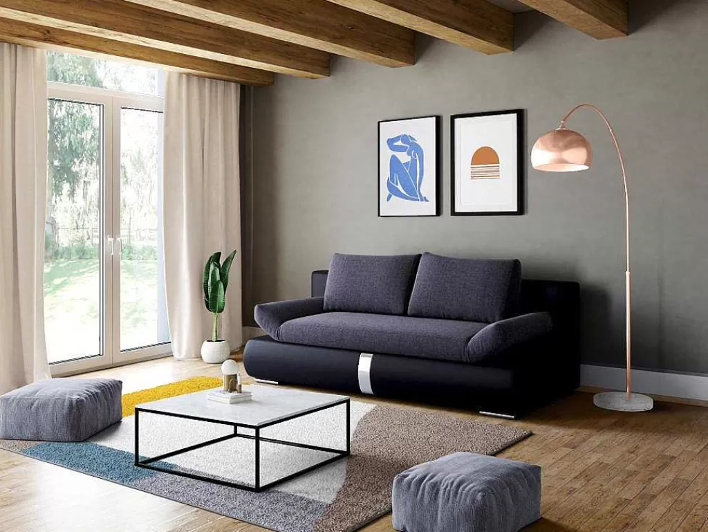 Candeeiro De Pe*OZAIA Candeeiro De Pe Grande Em Arco Estilo Art Deco 140 X 35 X 180 Cm Em Metal E Marmore Cor Cobre - Ombrage