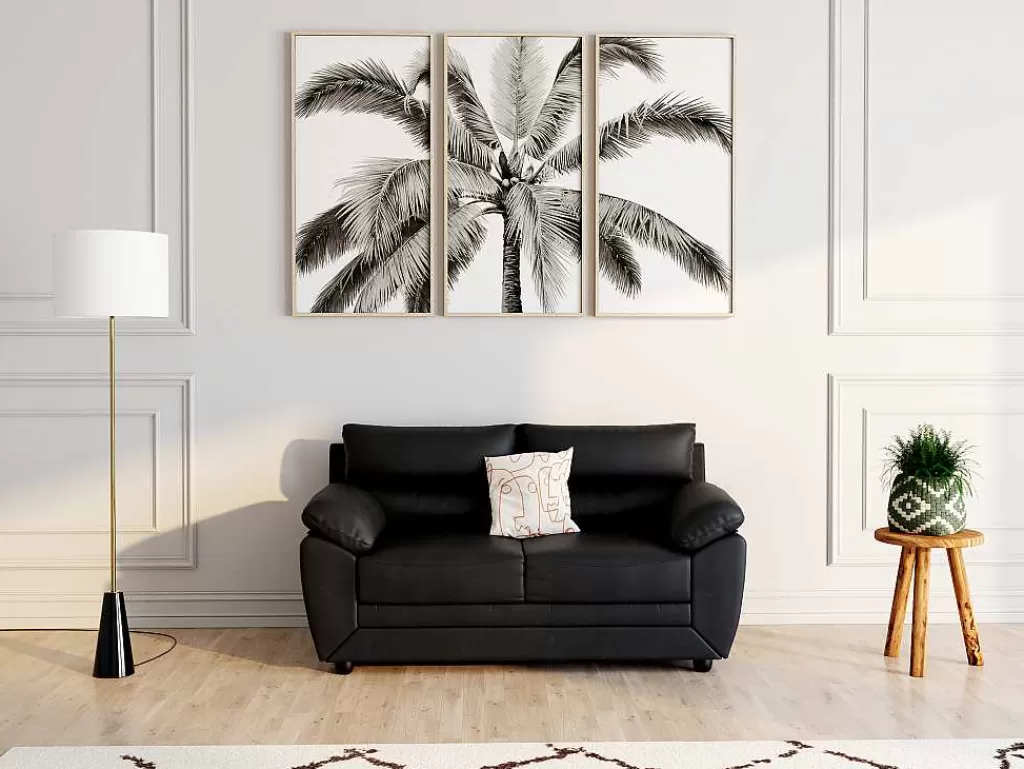 Candeeiro De Pe*OZAIA Candeeiro De Pe Vintage Com Base Em Marmore E Abajur Em Tecido Branco De D. 40 X A.160 Cm - Merple