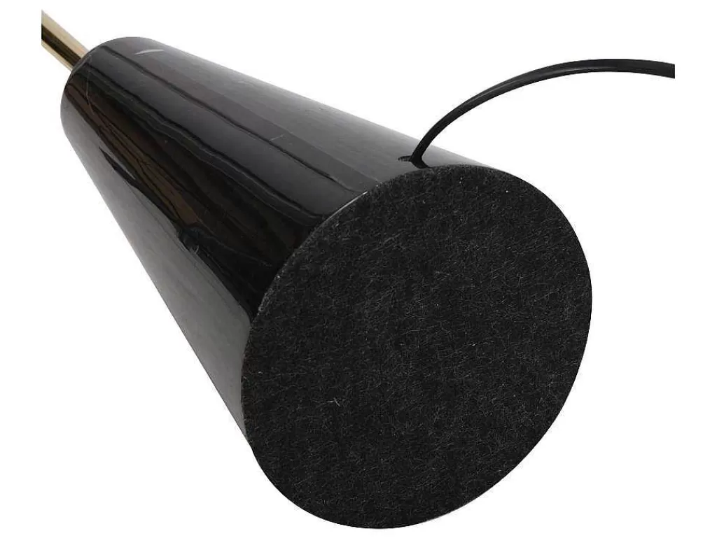 Candeeiro De Pe*OZAIA Candeeiro De Pe Vintage Com Base Em Marmore E Abajur Em Tecido Branco De D. 40 X A.160 Cm - Merple