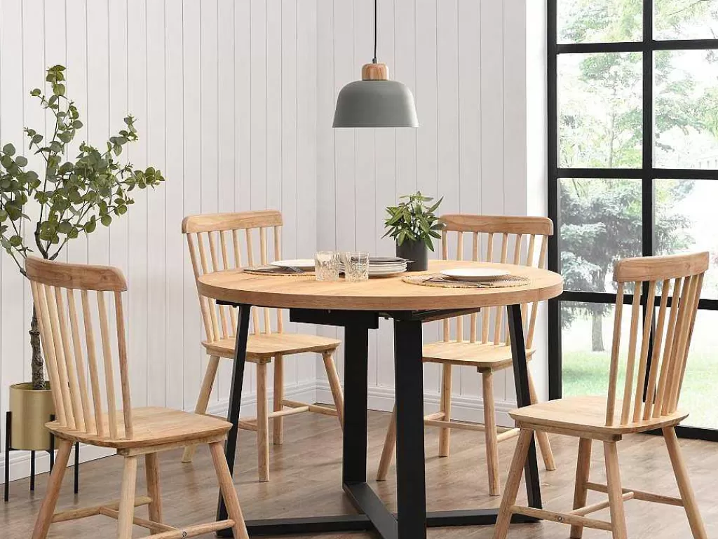 Candeeiro Suspenso*OZAIA Candeeiro De Teto Em Metal E Madeira De D.26 Cm X A.120 Cm Cor Verde - Malvina