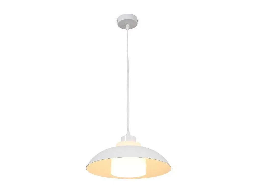 Candeeiro Suspenso*OZAIA Candeeiro Suspenso Em Metal D34 X A120 Cm Branco - Briliva