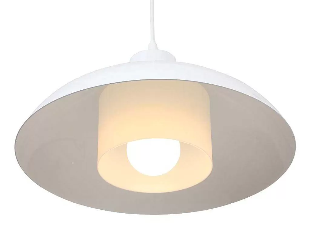 Candeeiro Suspenso*OZAIA Candeeiro Suspenso Em Metal D34 X A120 Cm Branco - Briliva