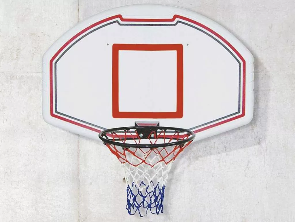 Jogo De Exterior*Vente-unique Cesto De Basquetebol De Parede Branco L111 X A77 Cm - Bemidji