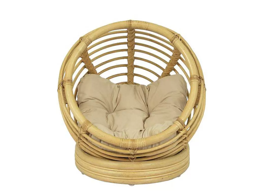 Acessórios Para Animais De Estimação*Vente-unique Cesto Redonda Para Animais Em Rotim C49,5 X A52 Cm Natural - Malabo