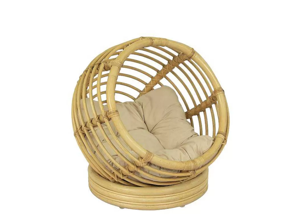Acessórios Para Animais De Estimação*Vente-unique Cesto Redonda Para Animais Em Rotim C49,5 X A52 Cm Natural - Malabo
